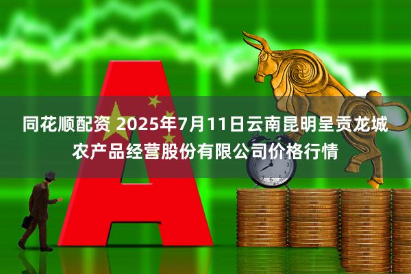 同花顺配资 2025年7月11日云南昆明呈贡龙城农产品经营股份有限公司价格行情