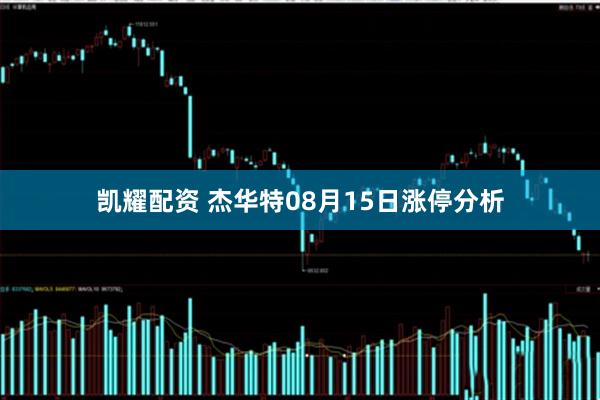 凯耀配资 杰华特08月15日涨停分析